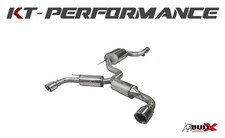 BULL-X - VAG02 - ECE - Abgasanlage - GTi Look - VW - Scirocco - 1.4 TSi - 122 PS