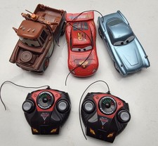 Disney Pixar remote control cars - tow mator, lightning Mcqueen, Finn Mcmissile
