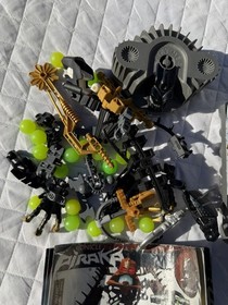 LOT Set 15 Lego Bionicle Figures W/original Cannisters & Instructions. As Is.