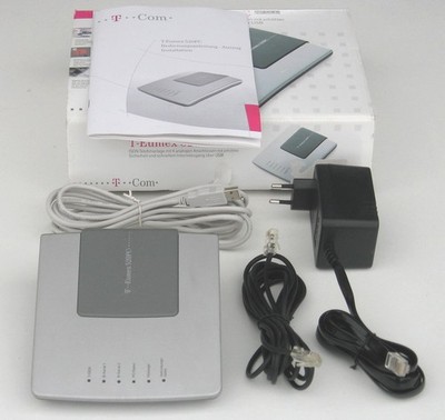 Telekom Eumex 520 PC   ISDN-Telefonanlage,Clip,SMS,4 Anschl.,m.allem Zubehör,Ovp