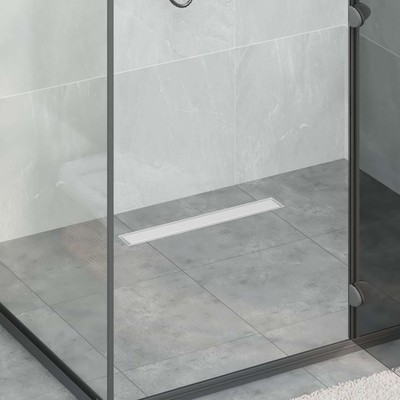 Duschablauf Edelstahl 304 Moderne Sanitärtechnik Badezimmerablauf vidaXL