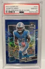 2023 Panini Donruss - Jahmyr Gibbs #331 Optic Preview Blue Scope Prizm (RC)