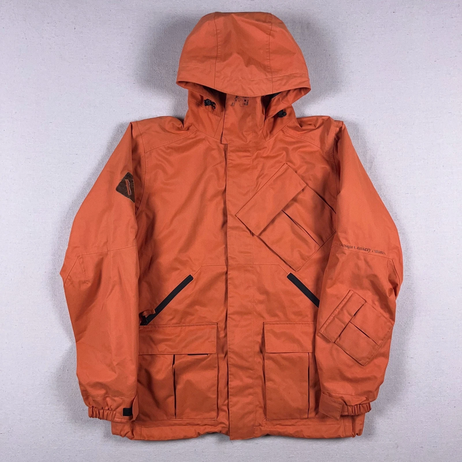 Analog Jacket Mens Large Orange Asset Skiing Snowboarding Snow