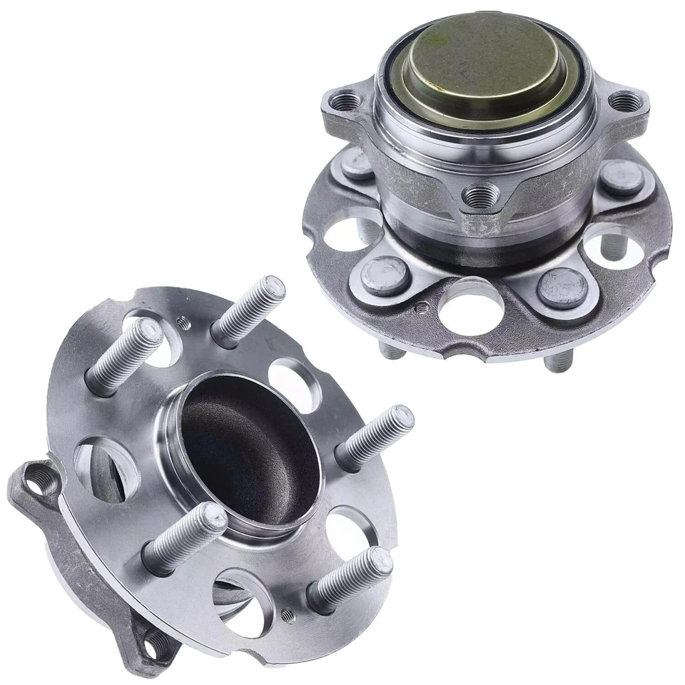 Conjunto de bujes de cojinetes de rueda delantera trasera izquierda derecha tracción delantera para Acura RDX Honda CR-V Foto 3 de 4