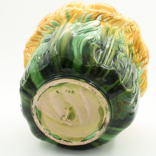 Antique Ault Majolica Planter Jardinière Christopher Dresser Style, England - Picture 11 of 24
