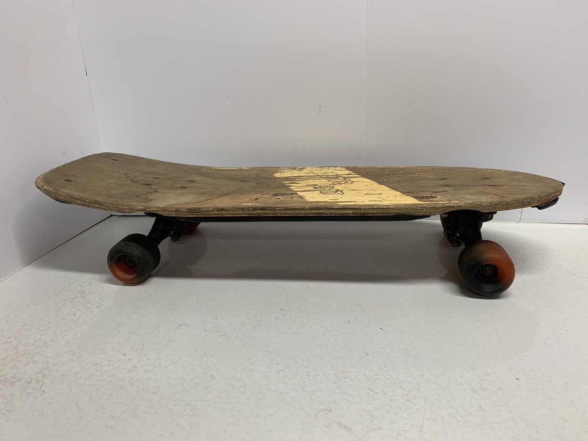 VTG 1980's Nash Reed Outer Limit Skateboard Skull Blue XR-2 Trucks