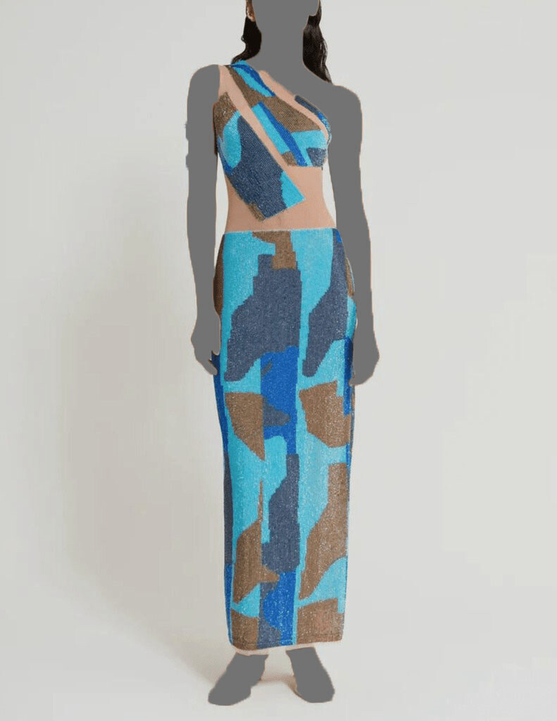 holy clothing morticia dress in Black Dusty Blue Mother of Color:As the picture STEM dress