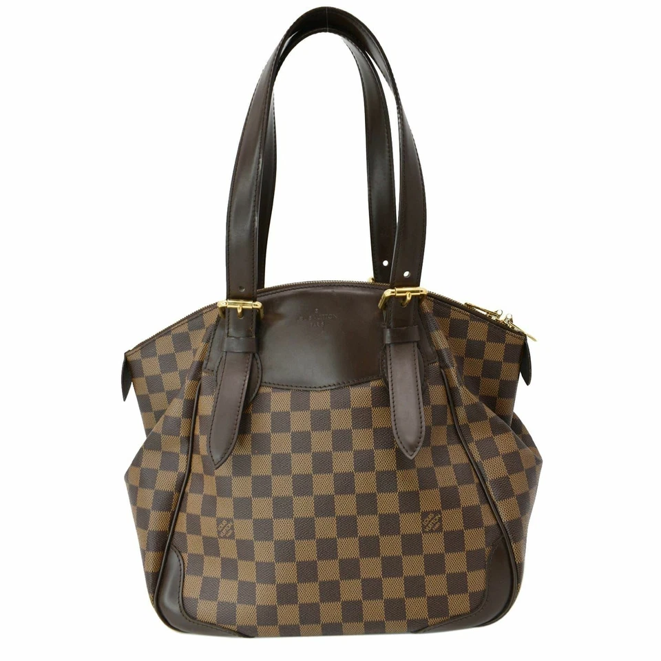 Bolso de Hombro LOUIS VUITTON Verona MM Damier Level Marrón