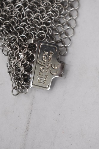 Niroflex 2000 Edelstahl Mesh Sicherheitshandschuh Schnittfest Wende XS - Bild 4 von 9