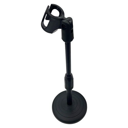 Universal Adjustable Foldable Microphone Desk Clip Stand Mic Holder Round Base - Picture 5 of 20
