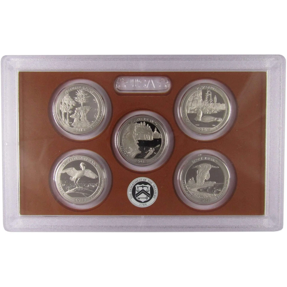 2018 Clad Proof Set U.S. Mint Original Government Packaging OGP COA - Image 4 of 4