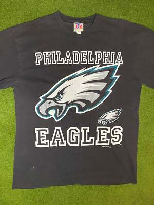 1996 Philadelphia Eagles - Big Logo - Vintage NFL T-Shirt (Large