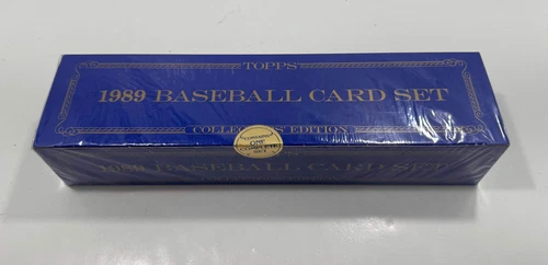 1989 Topps Tiffany Collectors' Edition Factory Sealed Set