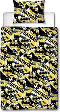 Batman Camo Single Duvet Cover Reversible Bedding Set