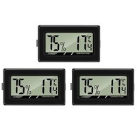 Thlevel Mini Digital Thermometer Hygrometer Temperatur Luftfeuchtigkeit 3 StüCk