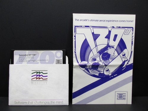 720º / 720 Degress, Commodore 64 / 128, Disk, Mindscape 1986, Never Used