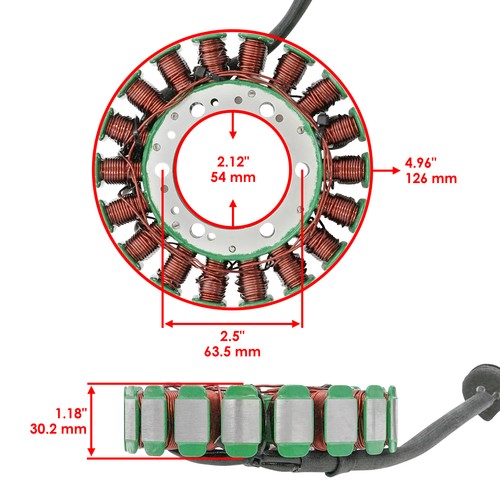 Stator & Gasket for Polaris RZR S 1000 2016 2017 2018 - Foto 2 di 7