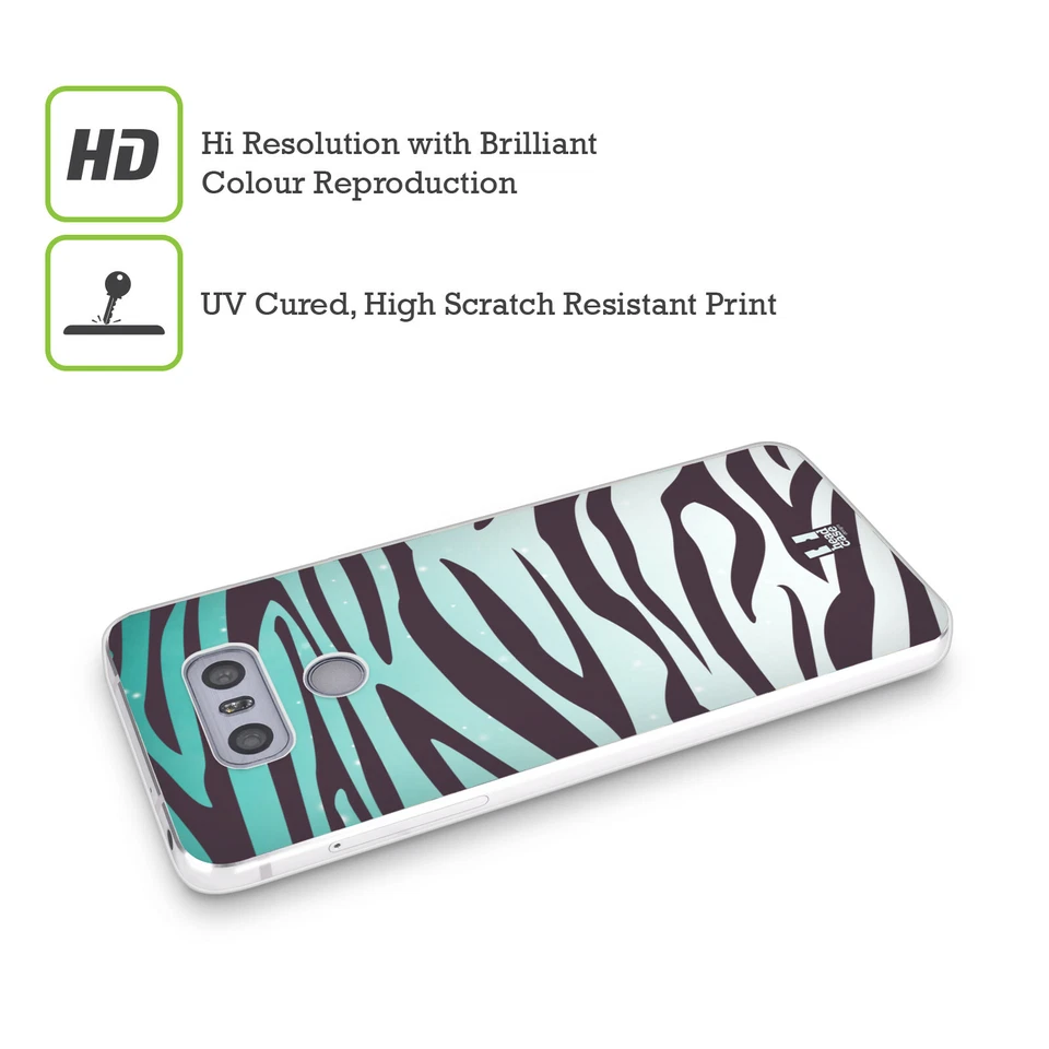 HEAD CASE DESIGNS FAD ANIMAL PRINTS SOFT GEL CASE & WALLPAPER FOR LG PHONES 1 - Image 2 of 4