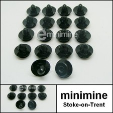 Classic Mini Door Card Clip Set x18 GFK7509 clubman cooper austin rover morris