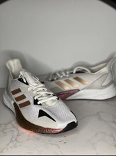 adidas Mens Running Sneakers Shoes - white copper metallic. Size 10. EH0058  | eBay