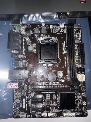GIGABYTE GA-H81M-DS2 LGA 1150 Intel H81 SATA 6Gb/s Micro ATX Intel Motherboard