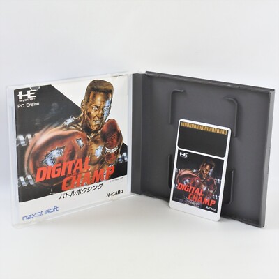 DIGITAL CHAMP Battle Boxing PC Engine Hu ccc pe