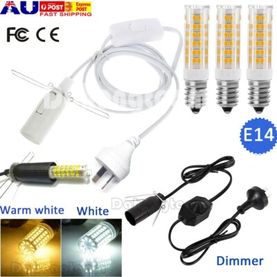 1.8M Salt Lamp Power Cord Replacement LED Light Bulbs For Selenite Lamp Aus - image 1 of 4