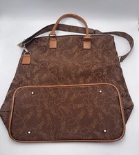 DVF Diane Von Furstenberg Studio Brown Weekender Luggage Crossbody Shoulder