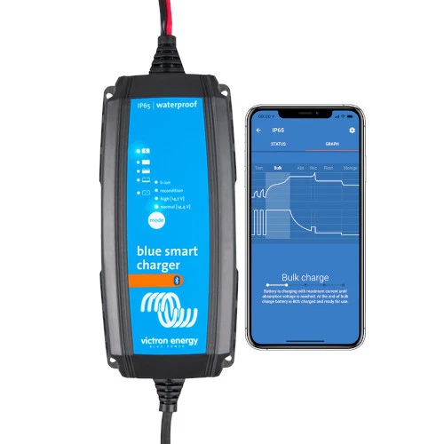 Victron Energy Blue Smart IP65s Charger 12/4 1 Output UK BPC120433024R - Picture 2 of 11