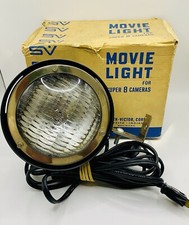 Vintage Smith Victor Movie Light For Super 8 Cameras With Box Model L62U