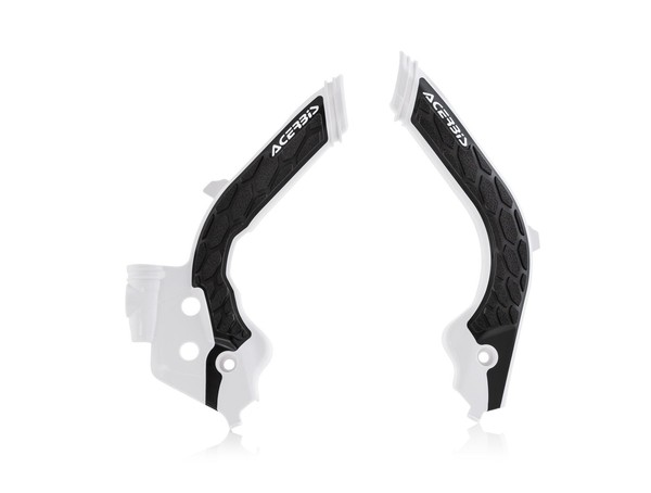 Acerbis X-Grip Rahmenprotektoren FüR Husqvarna FE 350 2020-2023 Weiß Schwarz-image