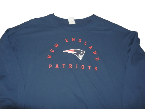 NICE Womens XL NEW ENGLAND PATRIOTS SWEATSHIRT Navy BLUE Crewneck FOOTBALL