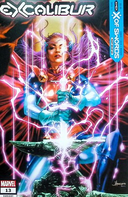 EXCALIBUR #13 - JAY ANACLETO TRADE VARIANT   KEY MARVEL COMICS 2020