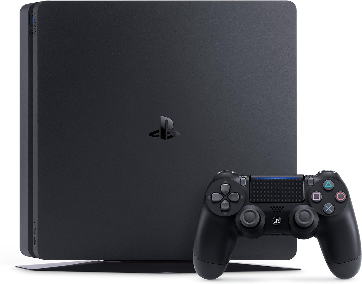 PS4 SLIM 500GB BLACK Refurbished Good Condition eBay