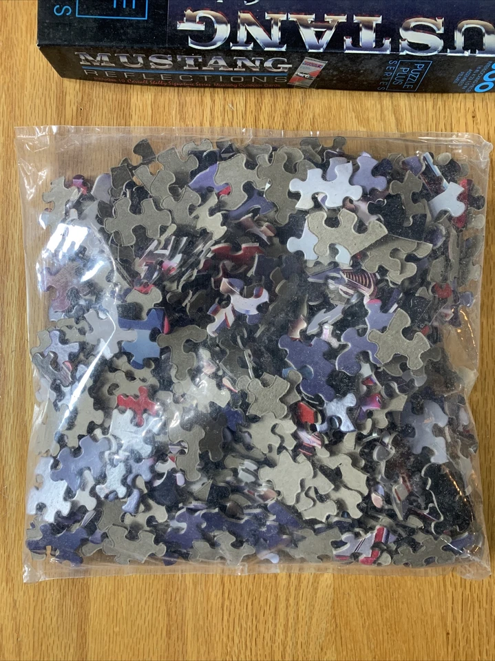 Vtg Puzzle Ford Mustang 1964 1/2 1994 Reflections Puzzle Plus Series 500 Pieces - Image 3 of 4