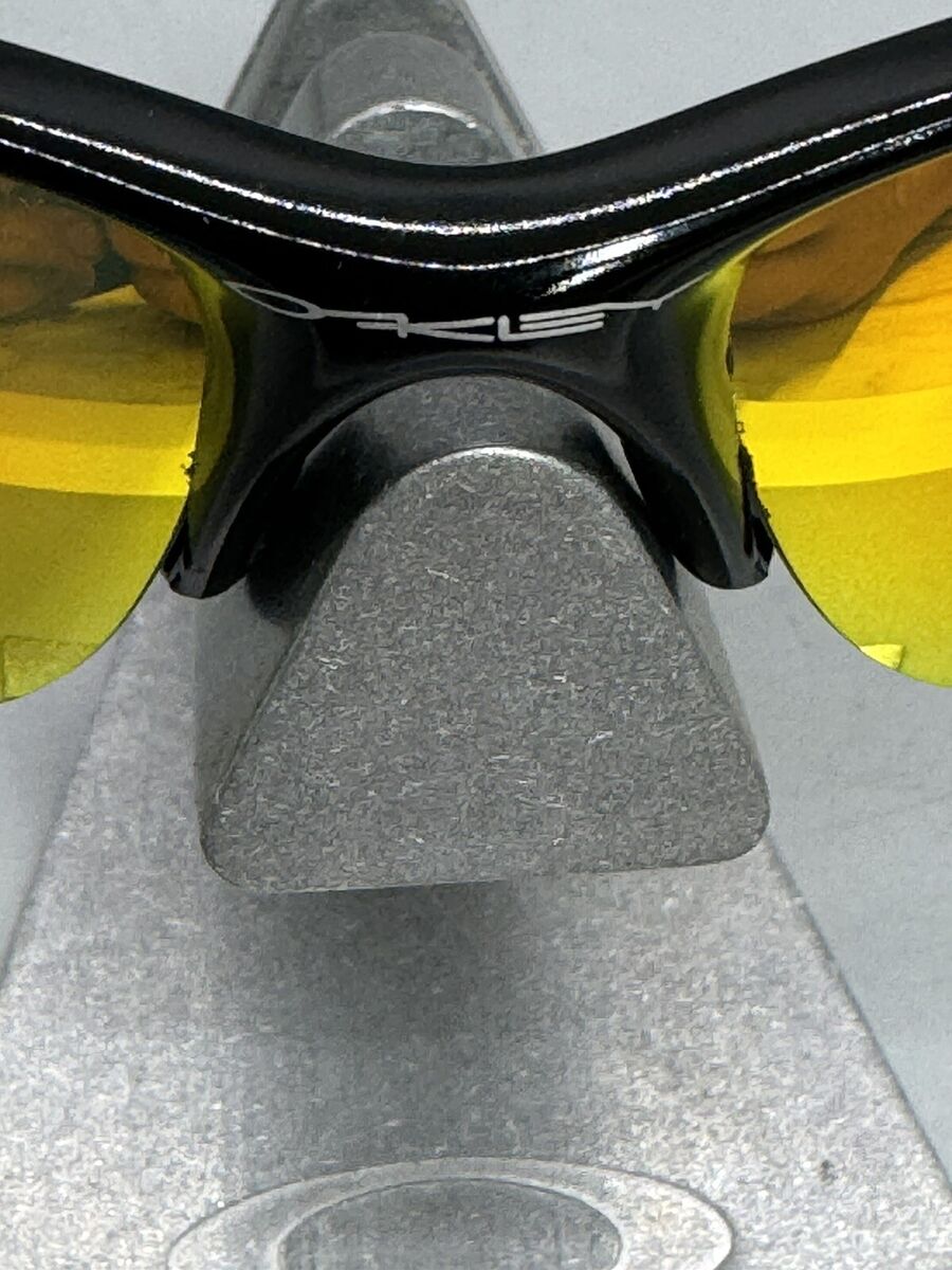 Brand New Oakley Half Jacket XLJ Jet Black W/ Fire Iridium Brand New Oakley Half Jacket XLJ Jet Black W/ Fire Iridium