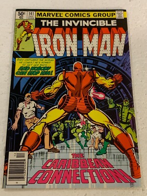INVINCIBLE IRON MAN #141 NM MARVEL COMICS BRONZE AGE NEWSSTAND 1980 BOB LAYTON