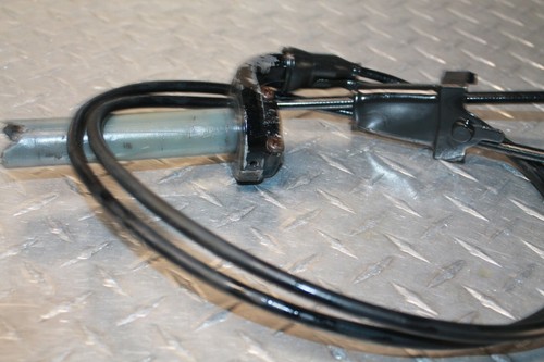 04 Yamaha YZ250F - YZ 250 250F Twist Throttle Grip With Cables Cable Set OEM - Picture 4 of 10