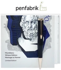 MONTBLANC - Writers Edition 2018 - Homage to Homer - Ballpoint Pen - 117878 NEW