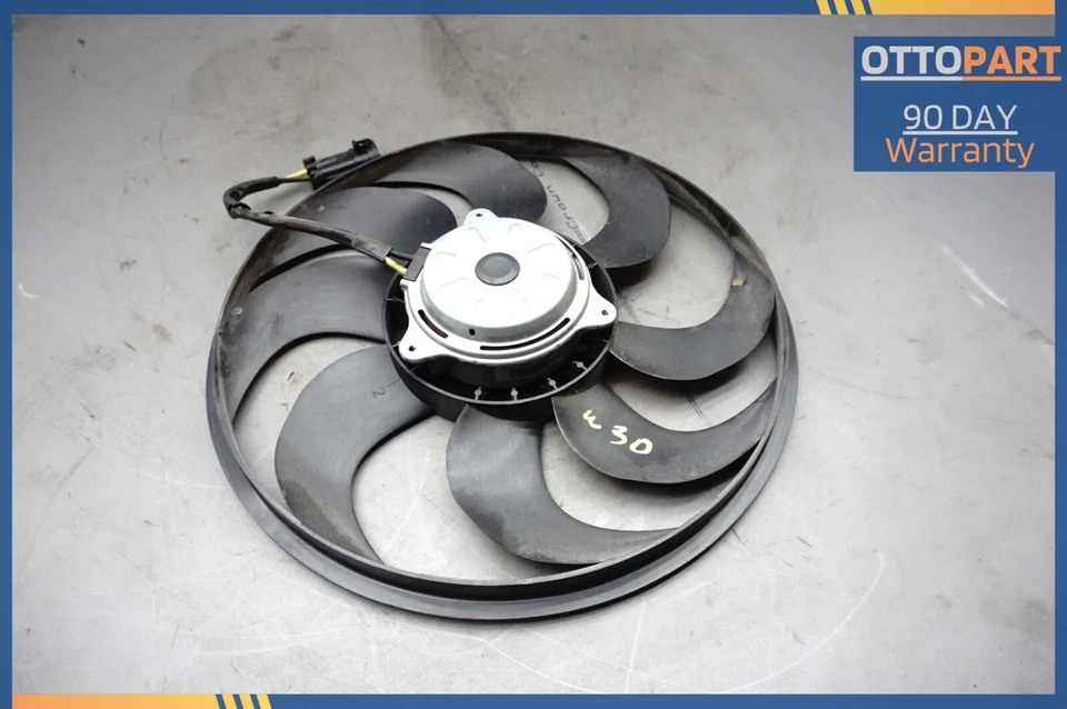 2015-2022 吉普 Ram Fiat 500X 原始设备制造商辅助冷却风扇叶轮叶片带电机 — 第 4/4 张图片