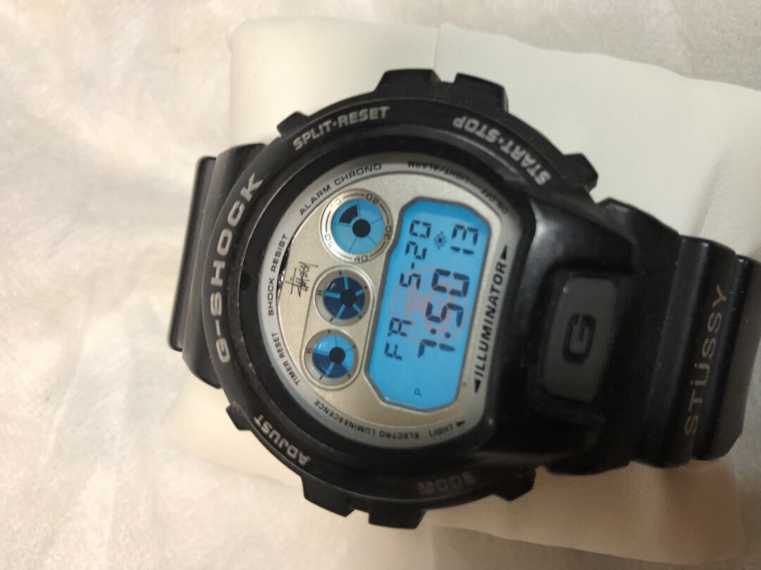 STUSSY×CASIO DW-6900SS-1EV Stussy G-Shock DW6900SS-1EV 1st Model 1997 Collab Rare Used