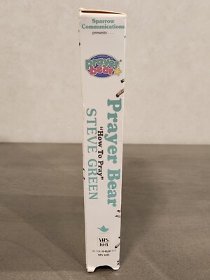 The Adventures Of Prayer Bear Volume 2 VHS 1997 Featuring Steve