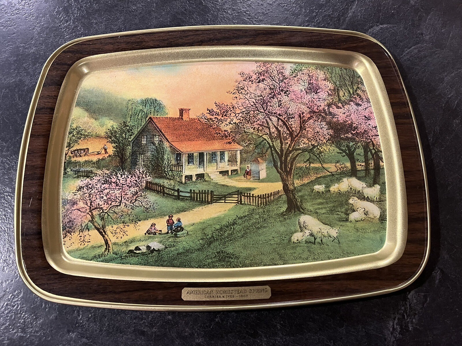 Vintage CURRIER AND IVES 
