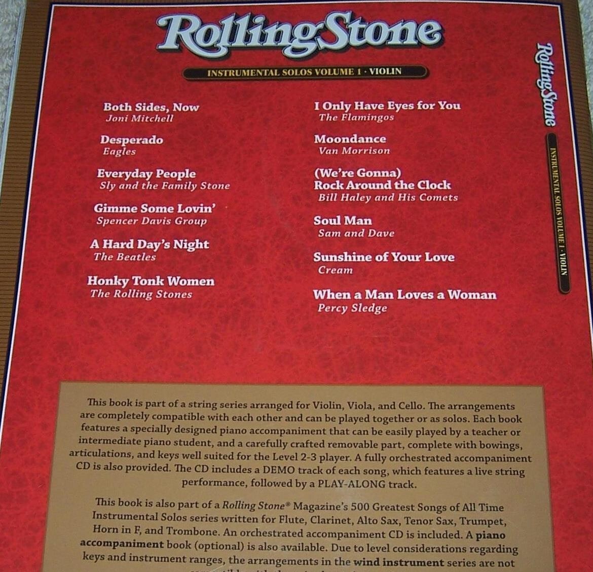 12 Selections from the 500 Greatest Songs of All Time Rolling