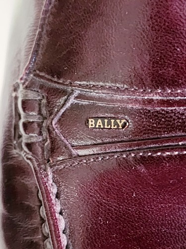 Scarpe eleganti Bally Barnes in pelle borgogna nuove con scatola da uomo taglia 6 - Foto 8 di 12