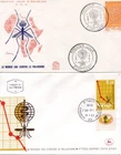 Israel + Tchad Topic Malaria Mosquito 2 diff FDC Cover  #b2026