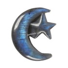 Natural Carved Labradorite Animal Pendant Stone Amulet Bead Jewelry Making DIY