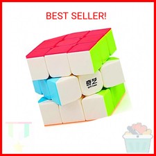 CuberSpeed QY Toys Warrior S 3x3 Stickerless Speed Cube Puzzle Warrior S  3x3x3 Stickerless Cube