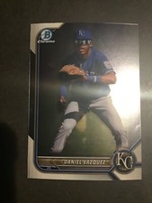 2022 Bowman Draft Daniel Vazquez Chrome Prospect Kansas City Royals
