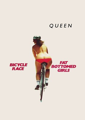 Queen Bicycle Race Poster Art Print | eBay